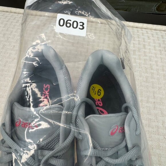 Asics Gel Contend 7 Womens Running Shoes Size 9.5 Silver & Pink - Picture 8 of 8